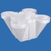 Expanded Polystyrene Flower Pot- 4 Corner